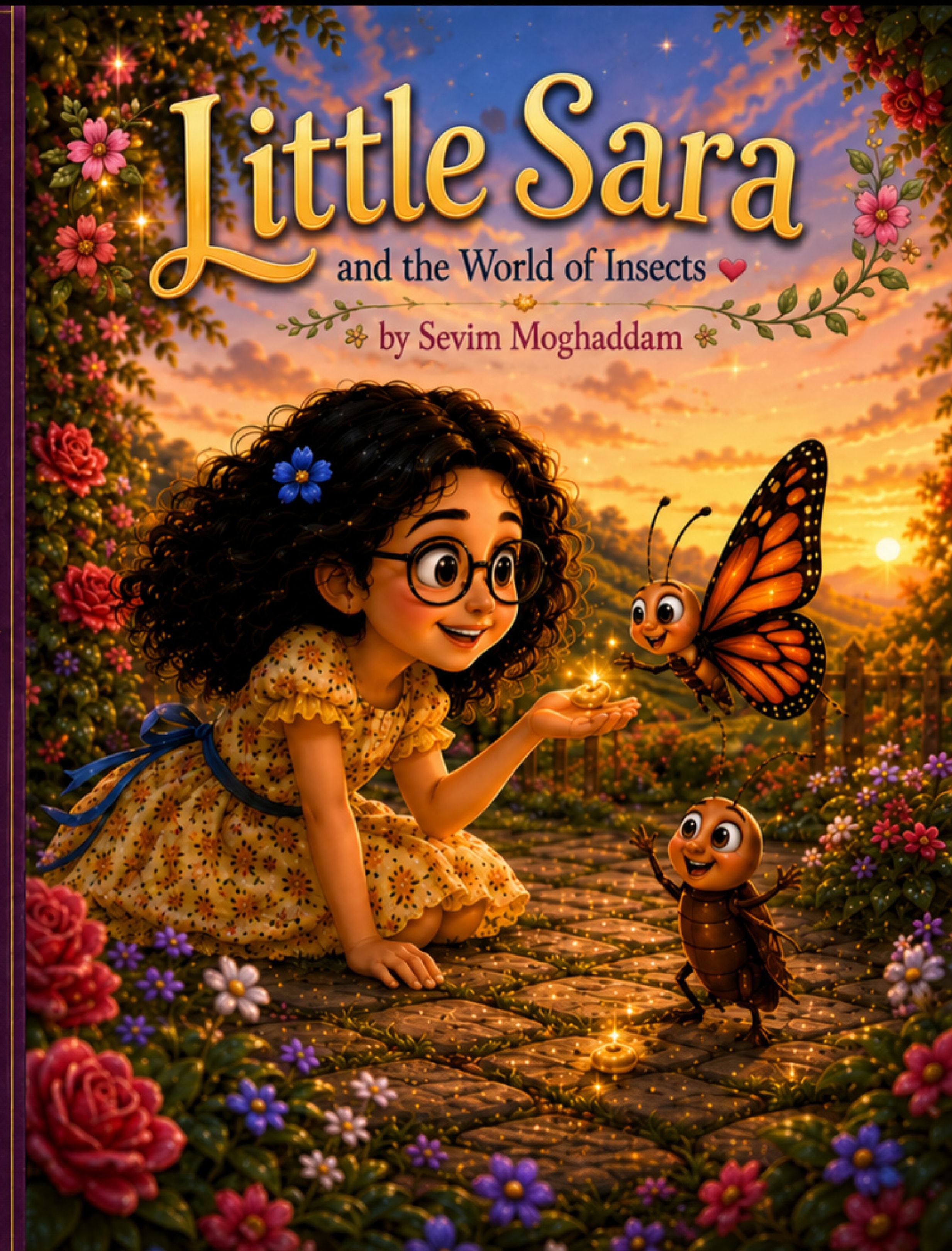 Little Sara and the World of Insects - Book 1